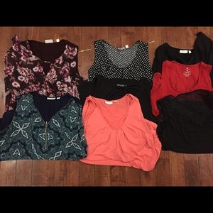 New York and company blouse lot